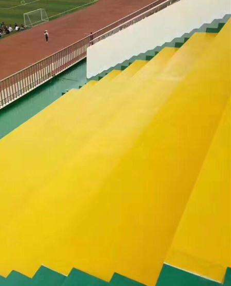 西陵球场台阶翻新修补改造